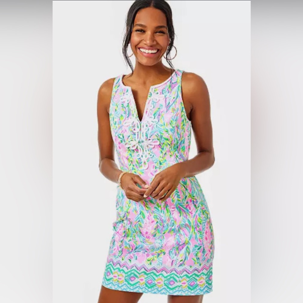 NWT Lilly Pulitzer Gabby Stretch Shift Dress